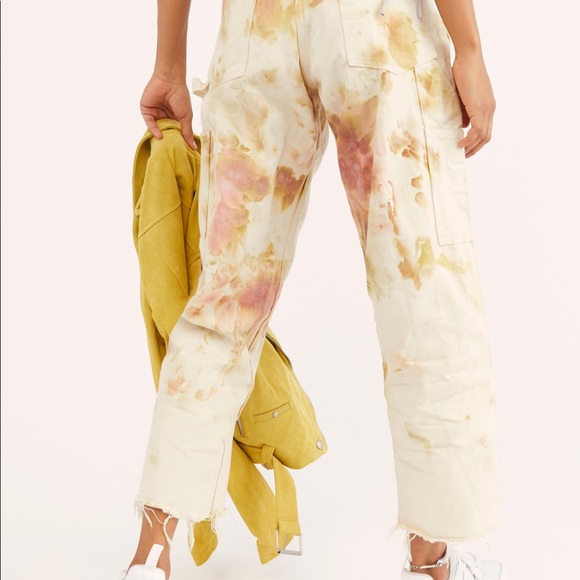 Free People Pants - Riverside Tool & Dye for FREE PEOPLE tie dye cargo pants size S